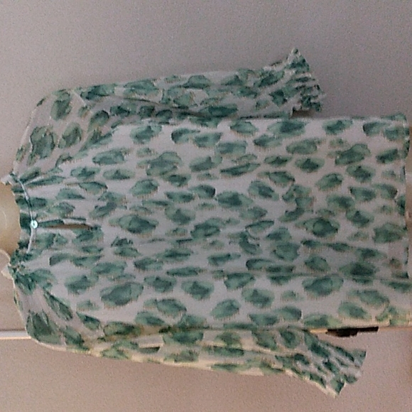 A-2 Entro top balloon sleeves size small - Picture 6 of 12